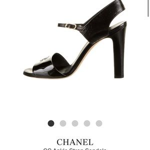 Chanel black pumps